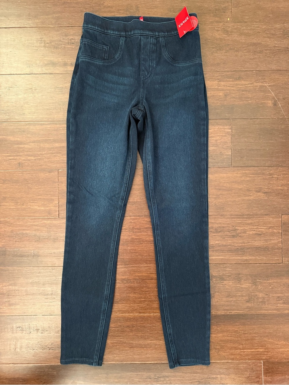 Spanx Jean-ish Ankle Length Leggings Regular Twilight Rinse XS